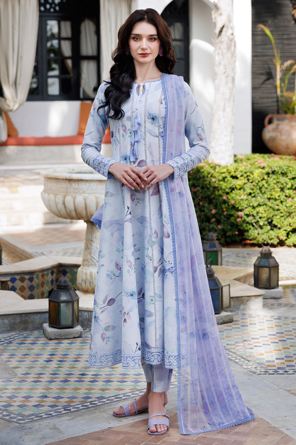 Farasha | Printed Essentials | Sky Breeze -  Farasha Ladies Clothes - Original Designer Dress - House of Maryam