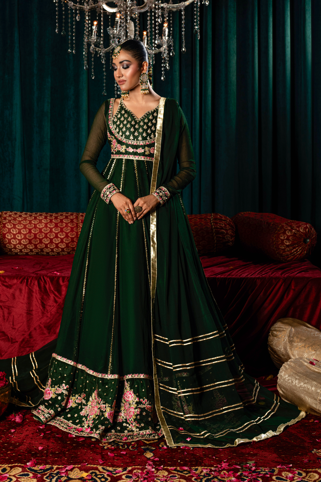 Hania & Umaimaz | Festive Collection | Aizal -  Hania & Umaima  - Original Designer Dress - House of Maryam