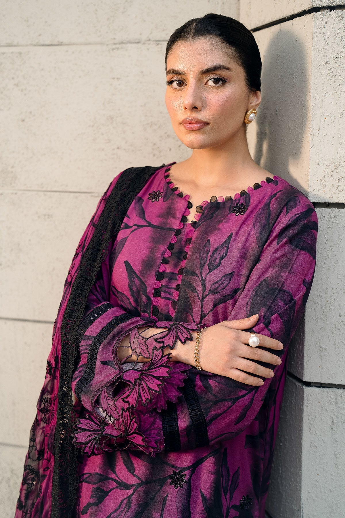 Nureh | Glam Girl Lawn | GL-23 -  Nureh Ladies Clothes - Original Designer Dress - House of Maryam