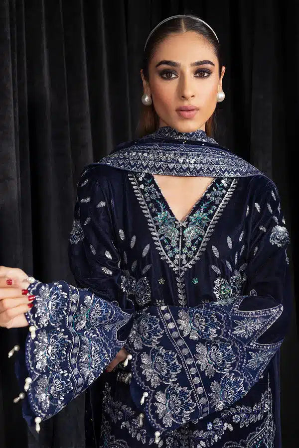 Nureh | Maya Velvet 23 | Safeena -  Nureh Formal - Original Designer Dress - House of Maryam
