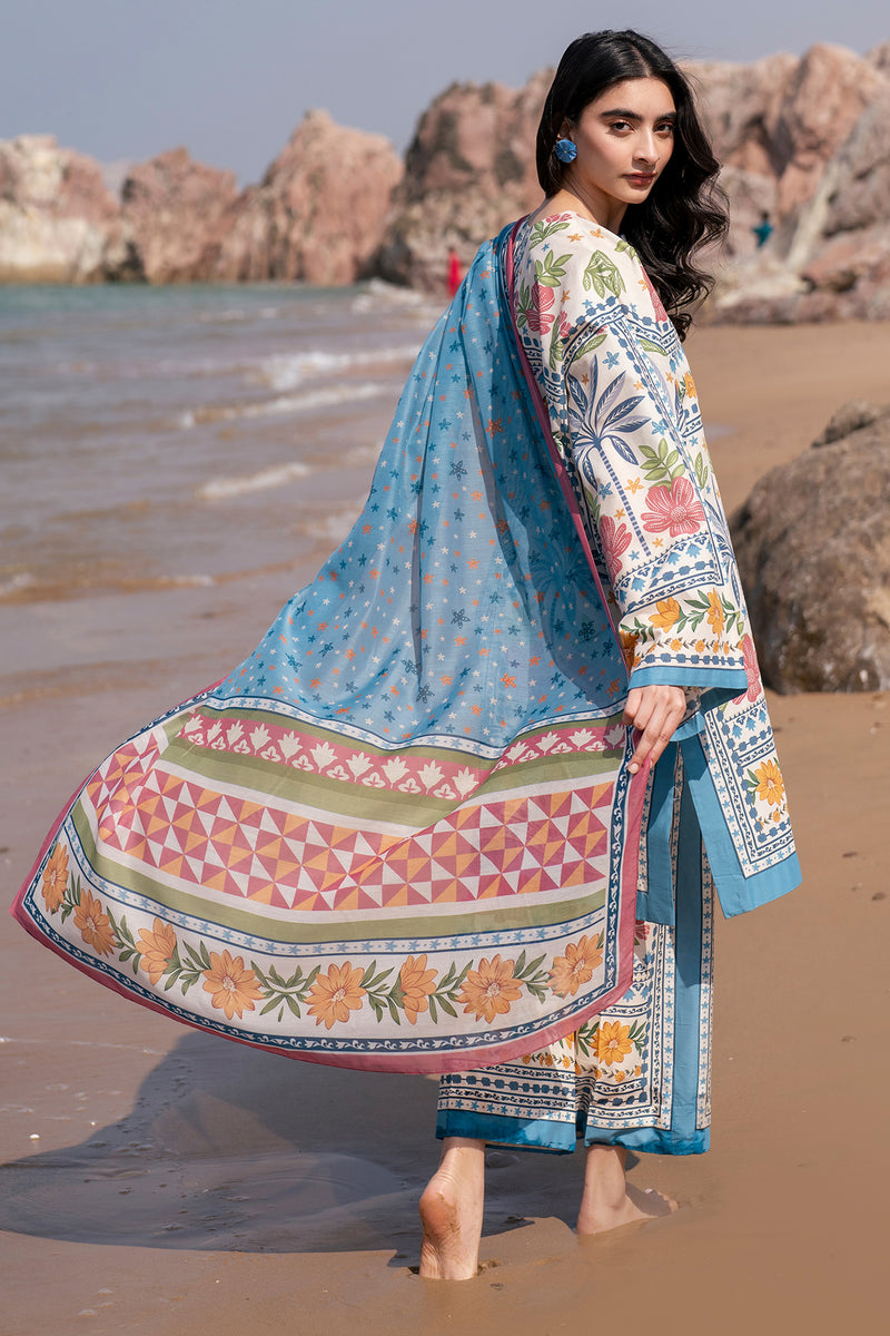 Jazmin | Summer Lawn 25 | USE-9160 -  Jazmin Ladies Clothes - Original Designer Dress - House of Maryam