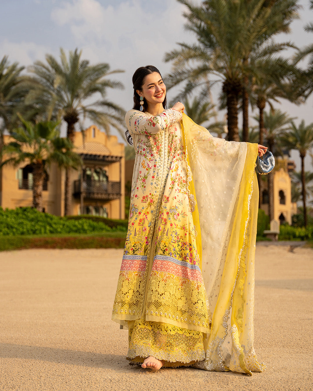 Faiza Saqlain | Aya Luxury Lawn 26' | Arta-2