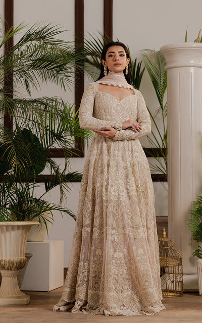 Threads and Motifs | Formal Dresses 25 | Net Embroidered Maxi -  Threads and Motifs Ladies Clothes - Original Designer Dress - House of Maryam