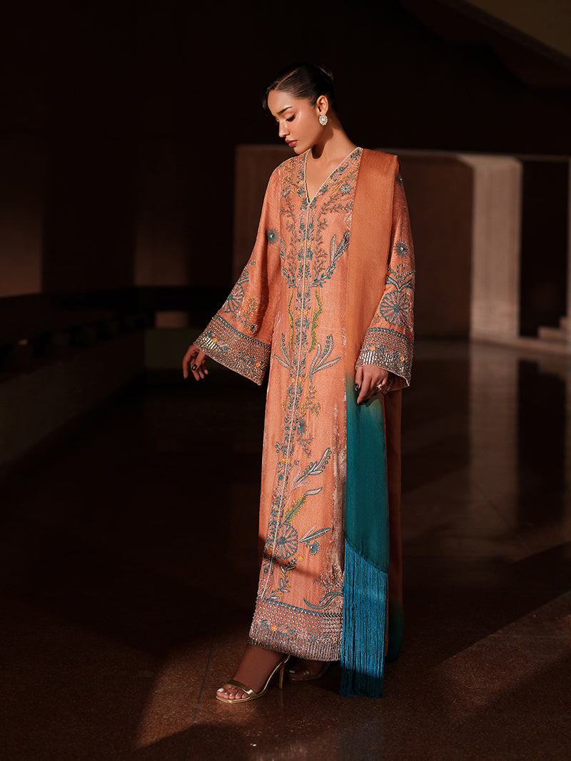 Caia | Luxury Velvet Edit 25 | Salmon-5