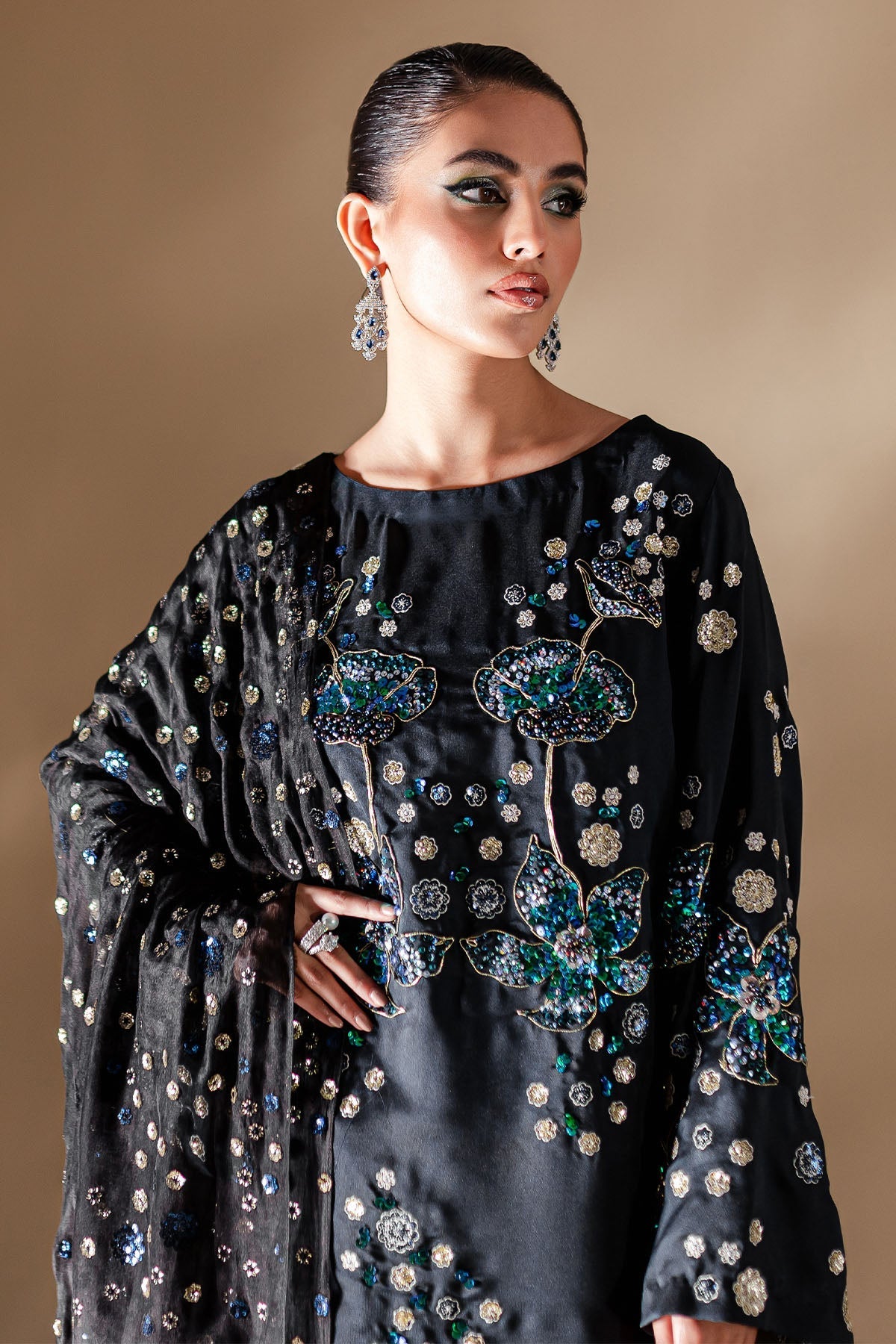 Nureh | Tiny Twinkles | INTENSE -  Nureh Formal - Original Designer Dress - House of Maryam