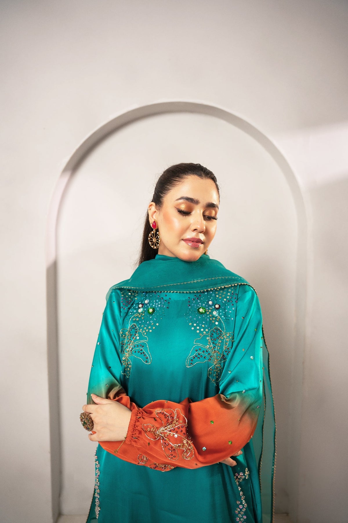 Fozia Khalid | Dilkash Festive Wear 25 | Nawal, image 5