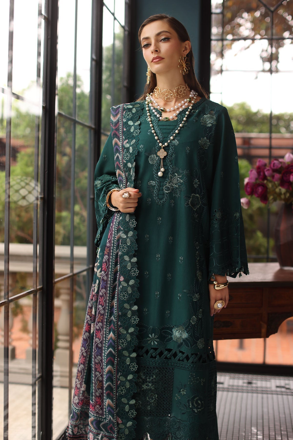 Nureh | Maya Lawn | NS-154 -  Nureh Ladies Clothes - Original Designer Dress - House of Maryam