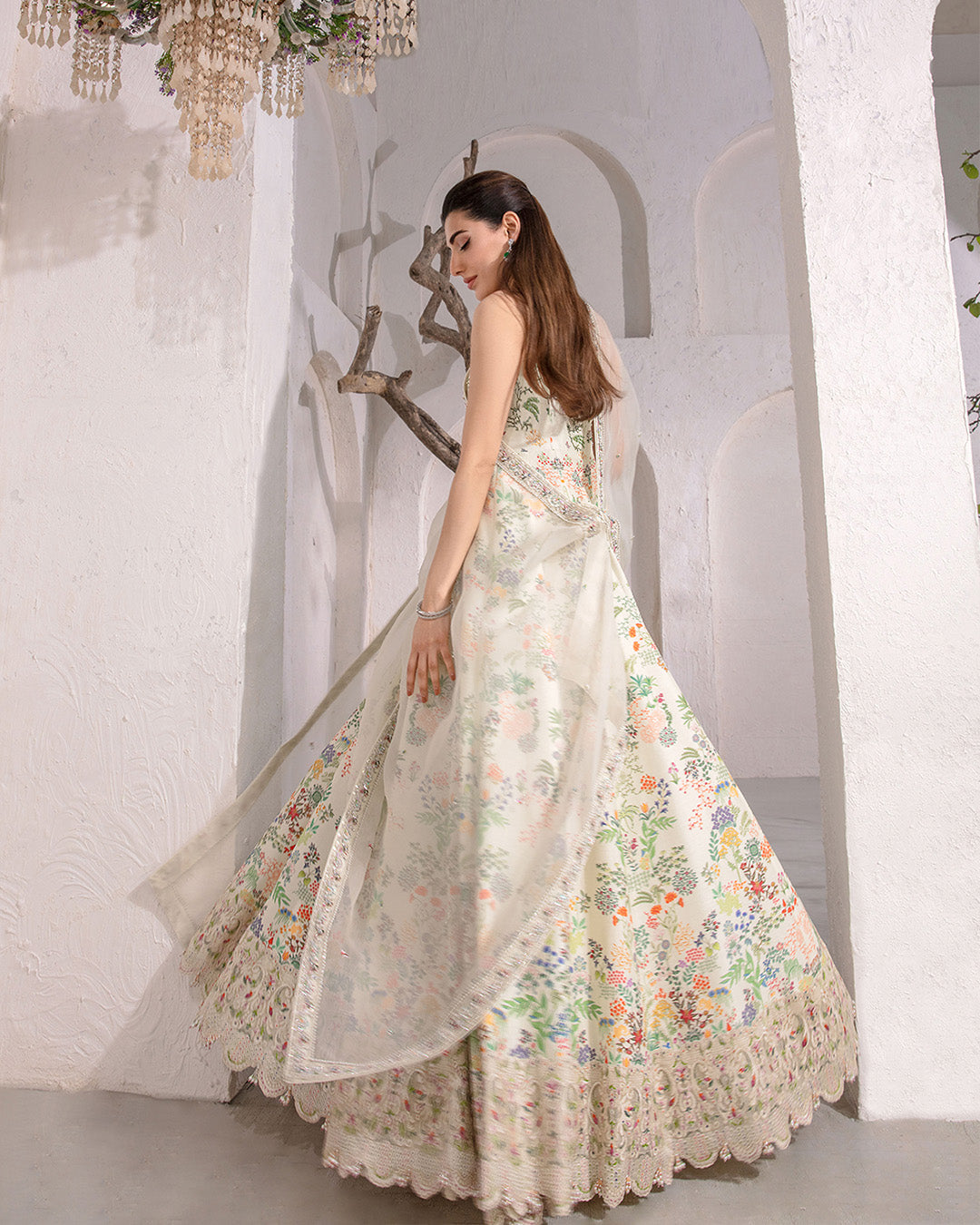 Faiza Saqlain | Lenora Luxury Pret | Floretta -  Faiza Saqlain Formal - Original Designer Dress - House of Maryam