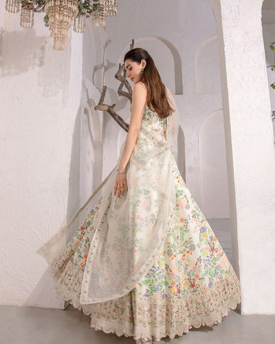 Faiza Saqlain | Lenora Luxury Pret | Floretta -  Faiza Saqlain Formal - Original Designer Dress - House of Maryam