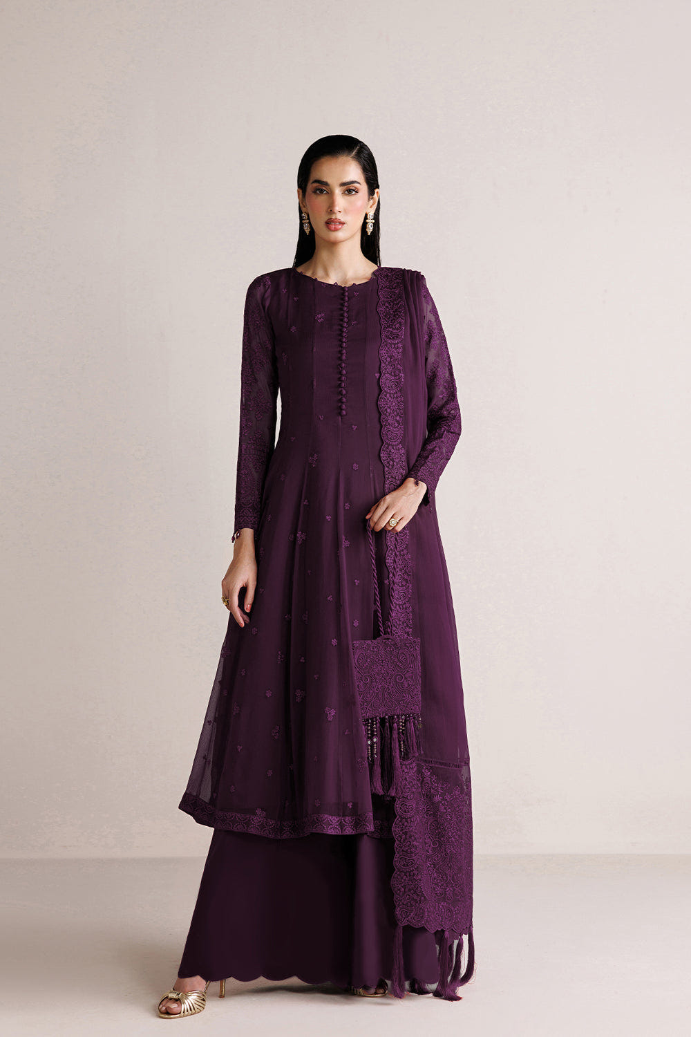 Farasha | Chiffon Essentials 26 | Violet Grace