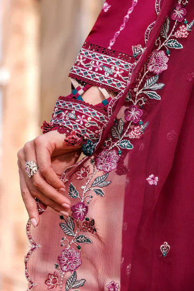 Farasha | Kaavish Lawn 24 | GARNET GLAM -  Farasha Luxury - Original Designer Dress - House of Maryam