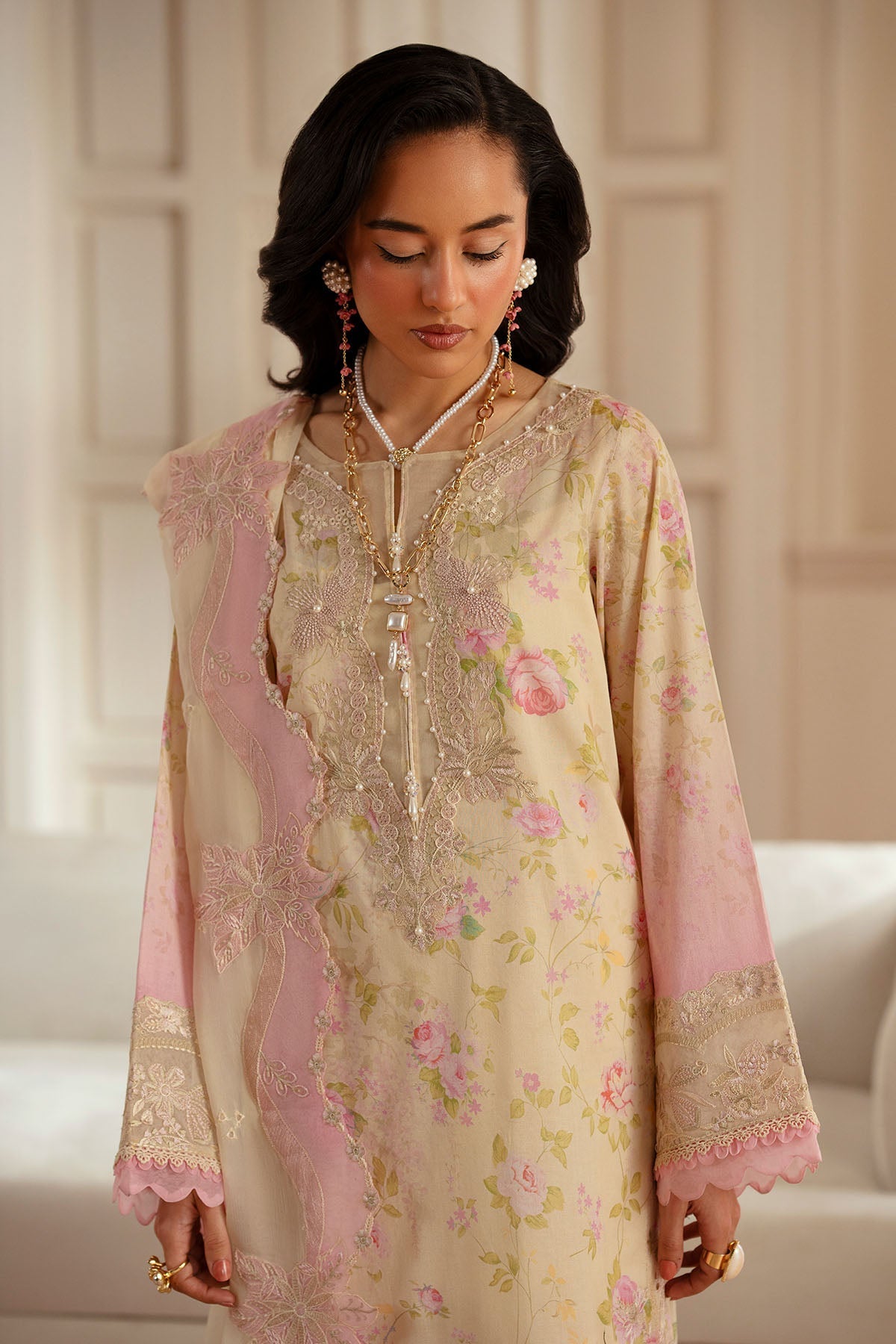 Nureh | Feya Eid Lawn | FE-05 -  Nureh Ladies Clothes - Original Designer Dress - House of Maryam