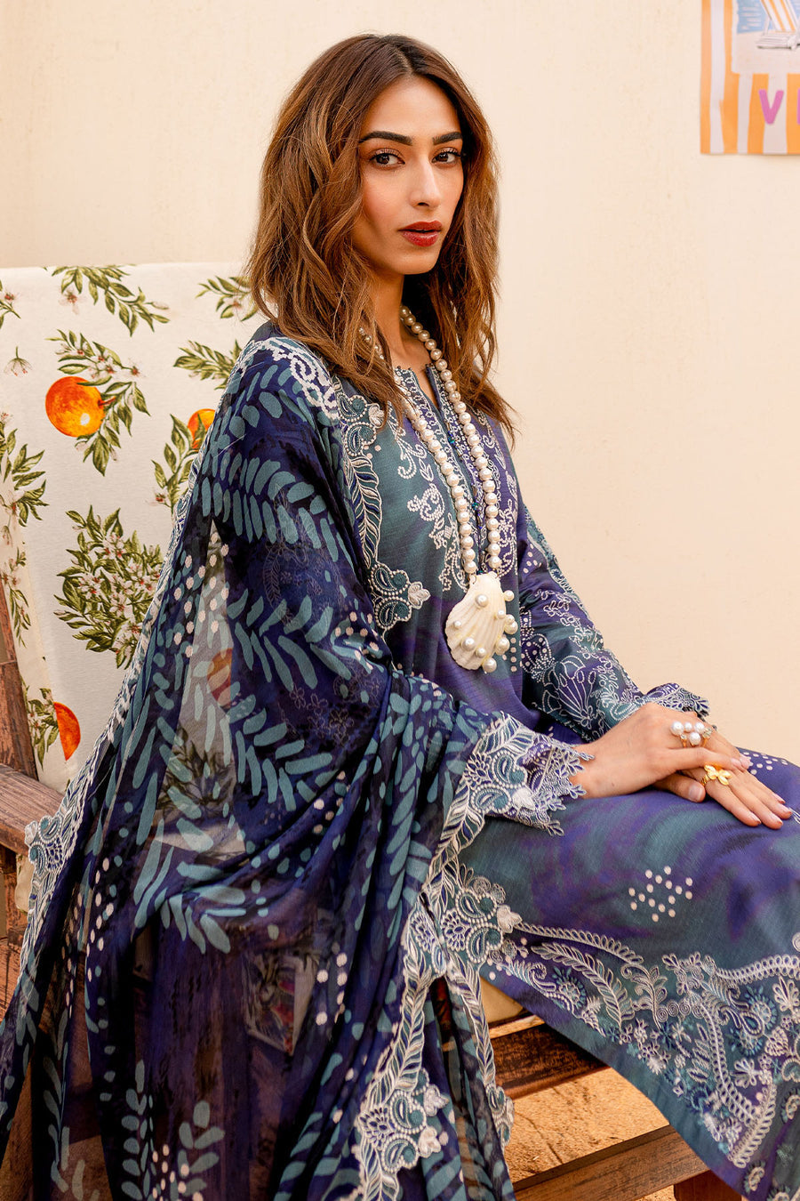 Nureh | Gardenia Lawn 25 | NSG-186 -  Nureh Ladies Clothes - Original Designer Dress - House of Maryam