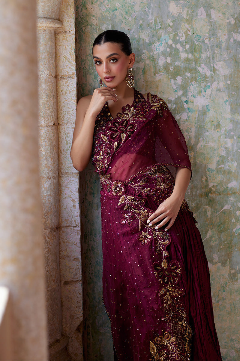 Mina Hassan | Formal Dholki Collection | Layla -  Mina Hassan Ladies Clothes - Original Designer Dress - House of Maryam