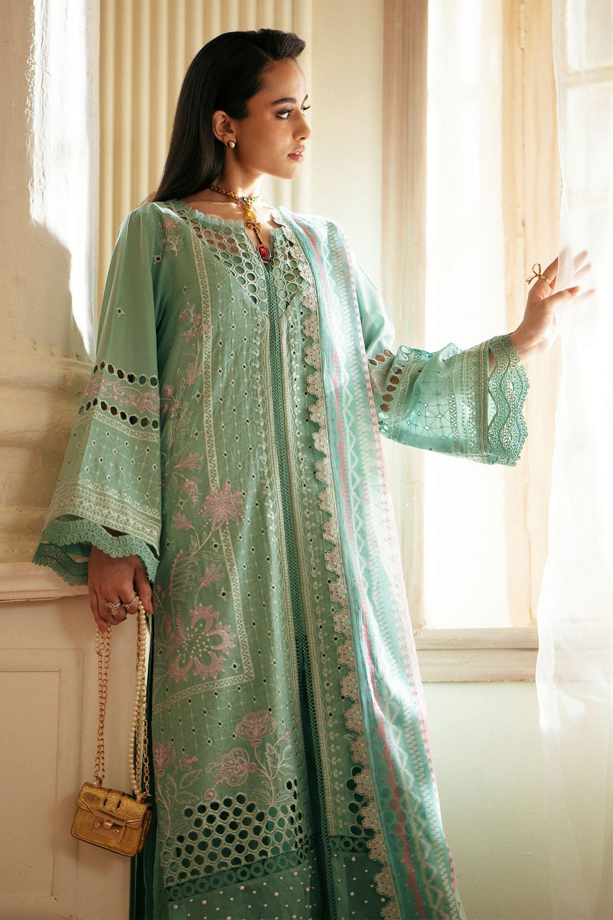 Nureh | Maya Lawn | NS-144 -  Nureh Ladies Clothes - Original Designer Dress - House of Maryam