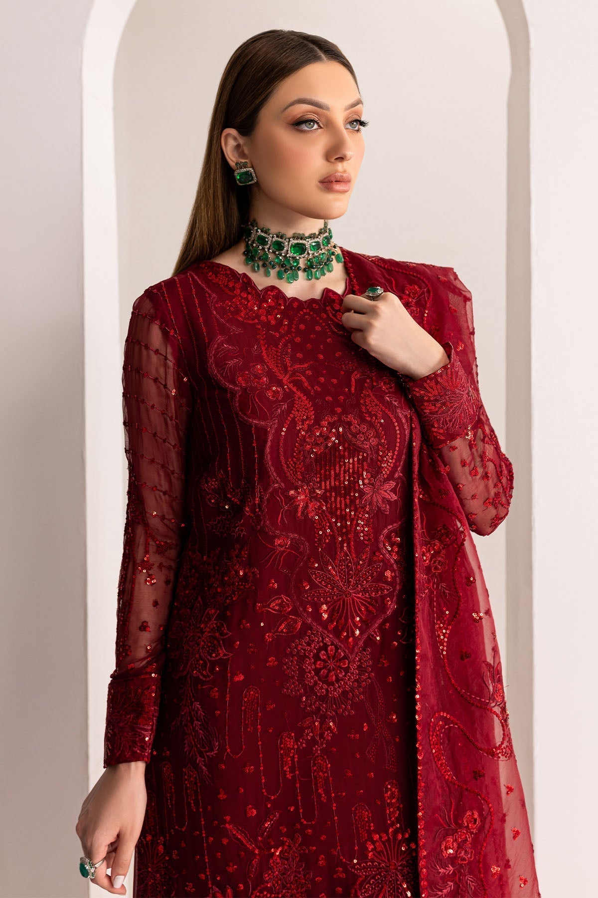 Nureh | Fancy Formals | NP-516 by Designer Nureh - House of Maryam - Pakistani Designer Ethnic Wear in {{ shop.shopifyCountryName }}