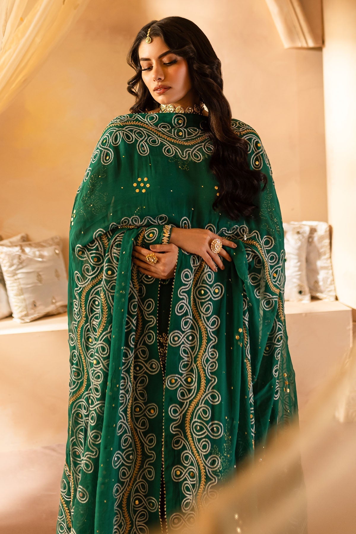 Nureh | Mukeshkari Formals | MK-01 -  Nureh Ladies Clothes - Original Designer Dress - House of Maryam