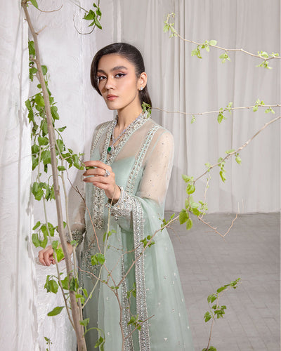 Faiza Saqlain | Lenora Luxury Pret | Marvela -  Faiza Saqlain Formal - Original Designer Dress - House of Maryam