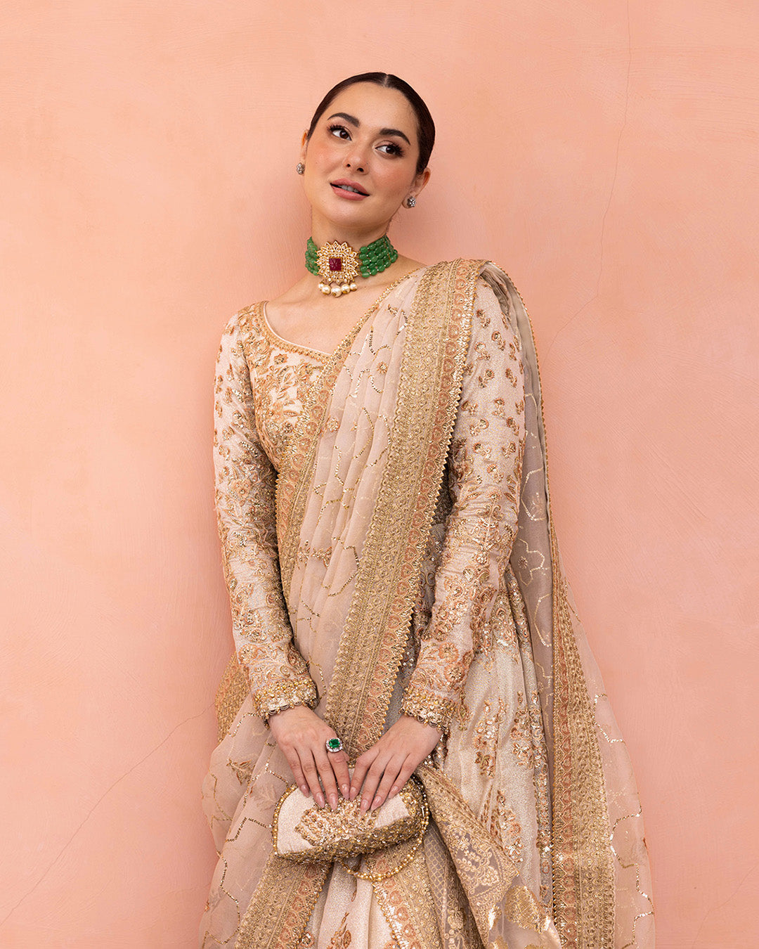 Faiza Saqlain | Neorah Wedding Festive 24 | Jenaya by Designer Faiza Saqlain - House of Maryam - Pakistani Designer Ethnic Wear in {{ shop.shopifyCountryName }}