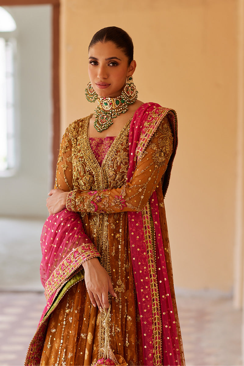 Mina Hassan | Formal Dholki Collection | Nour -  Mina Hassan Ladies Clothes - Original Designer Dress - House of Maryam