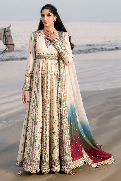 Jazmin | Shahkaar Luxury Lawn 25 | SL25-D9 -  Jazmin Ladies Clothes - Original Designer Dress - House of Maryam