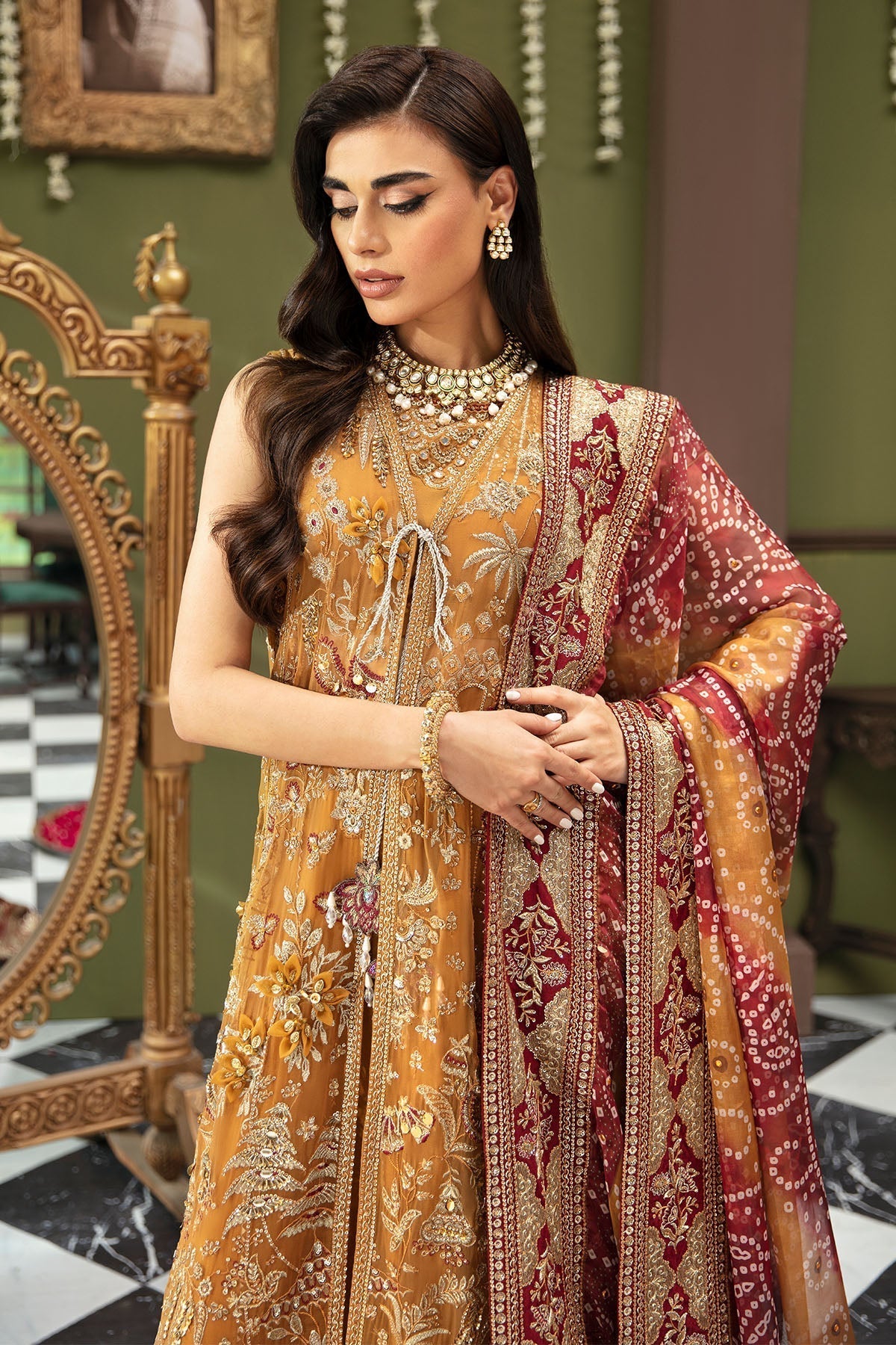 Nureh | Jhoomro Wedding Formals | NL-52 - ZAWIYA -  Nureh Bridal - Original Designer Dress - House of Maryam