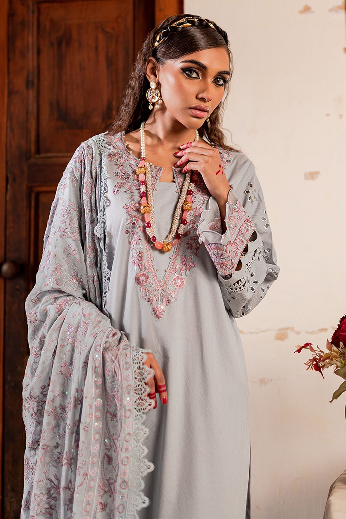 Nureh | Maya Lawn | NS-79 -  Nureh Ladies Clothes - Original Designer Dress - House of Maryam