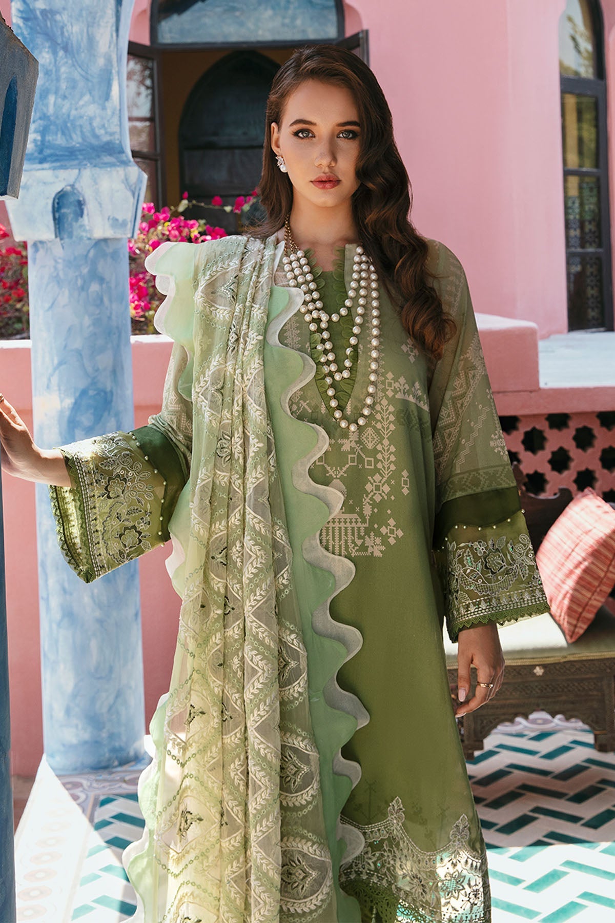 Nureh | Maya Swiss Lawn | NS-64 -  Nureh Ladies Clothes - Original Designer Dress - House of Maryam
