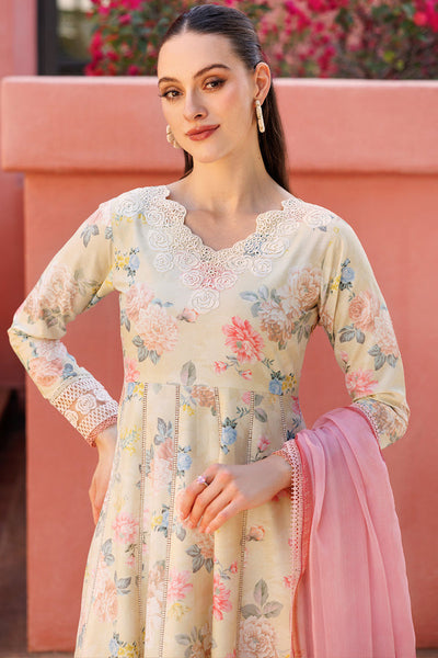 Farasha | Printed Essentials | Meadow Blush -  Farasha Ladies Clothes - Original Designer Dress - House of Maryam