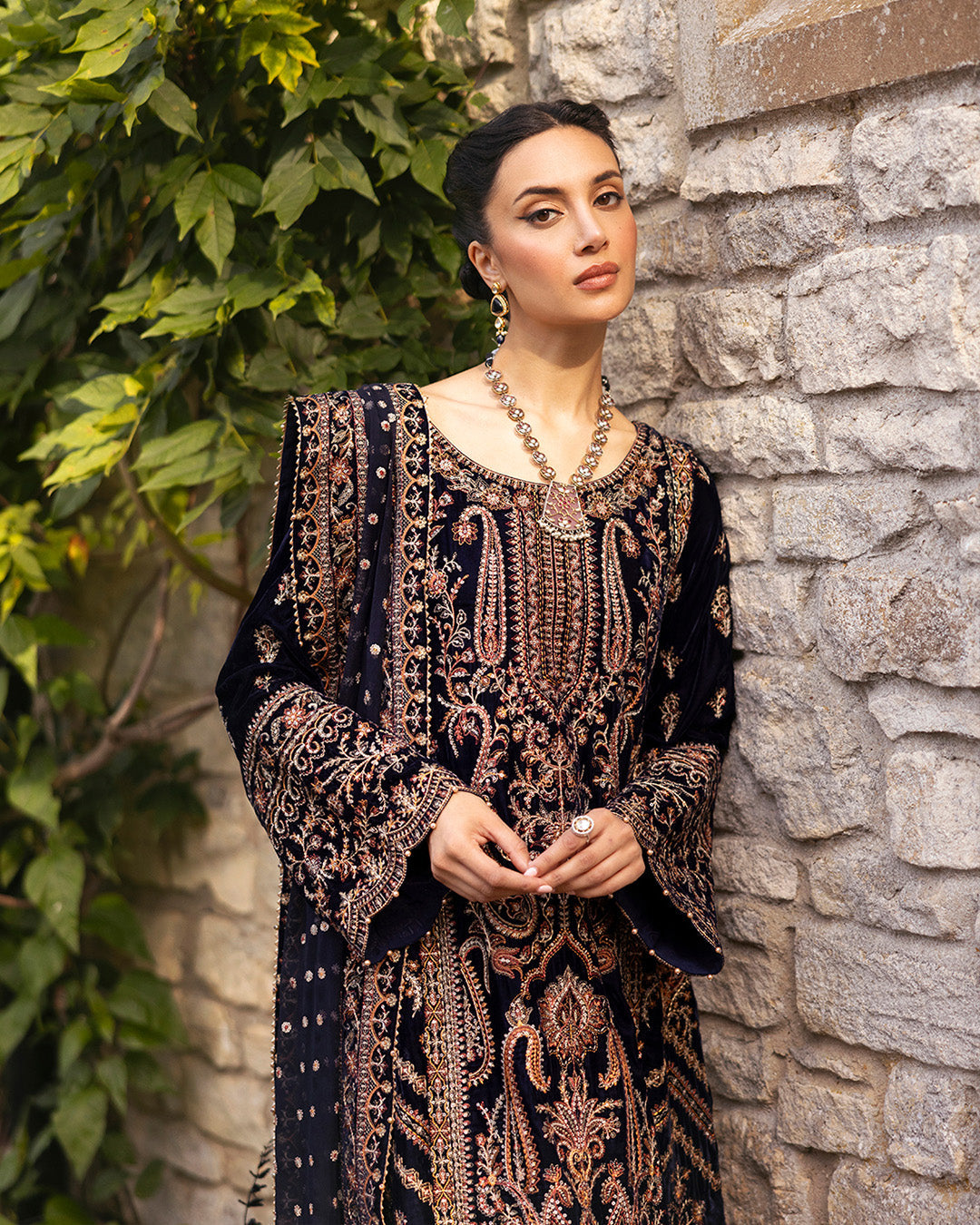 Faiza Saqlain | Adeen Formals | Divone -  Faiza Saqlain Ladies Clothes - Original Designer Dress - House of Maryam