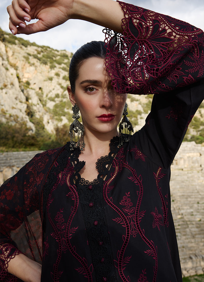 Image | Lawnkari 25 | Zamiya -  Image Ladies Clothes - Original Designer Dress - House of Maryam