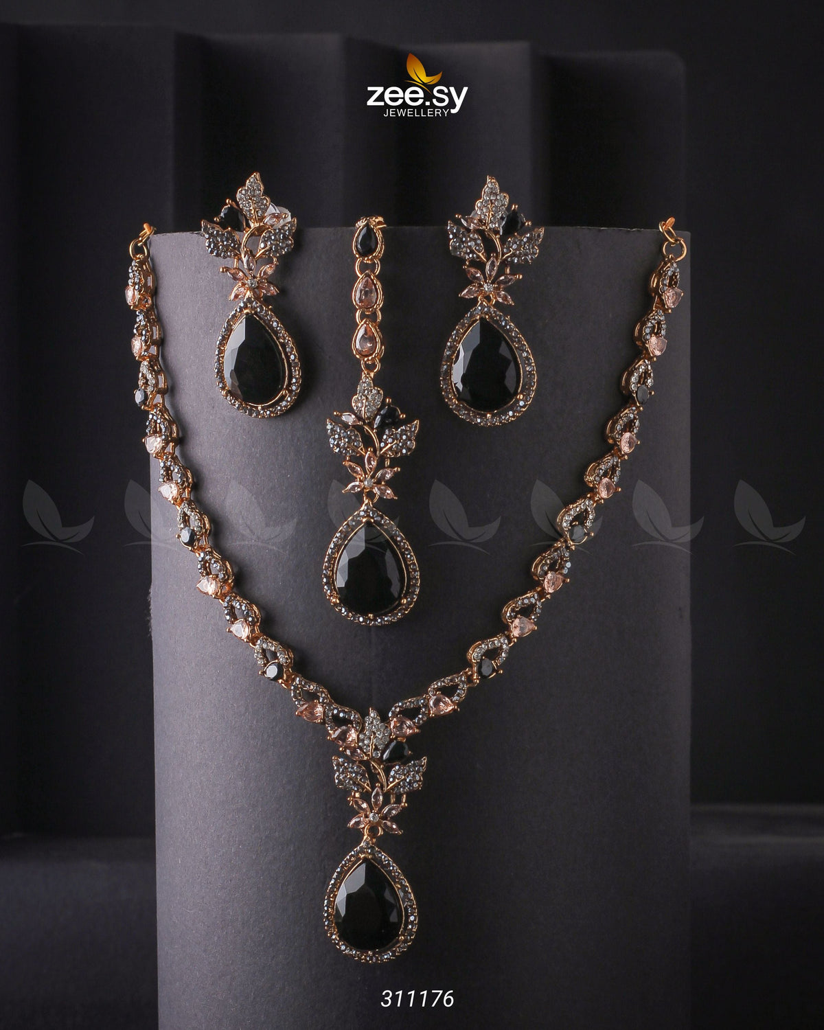 Opal Necklace Set -  Zeesy Necklace Sets - Original Designer Dress - House of Maryam