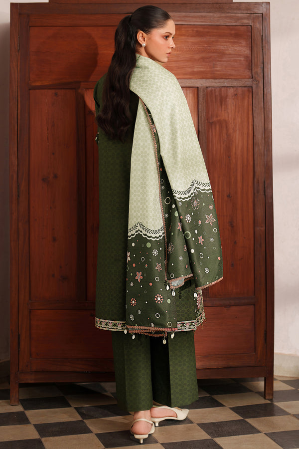 Farasha | Meline Premium Viscose 25 | Olive Drape-2