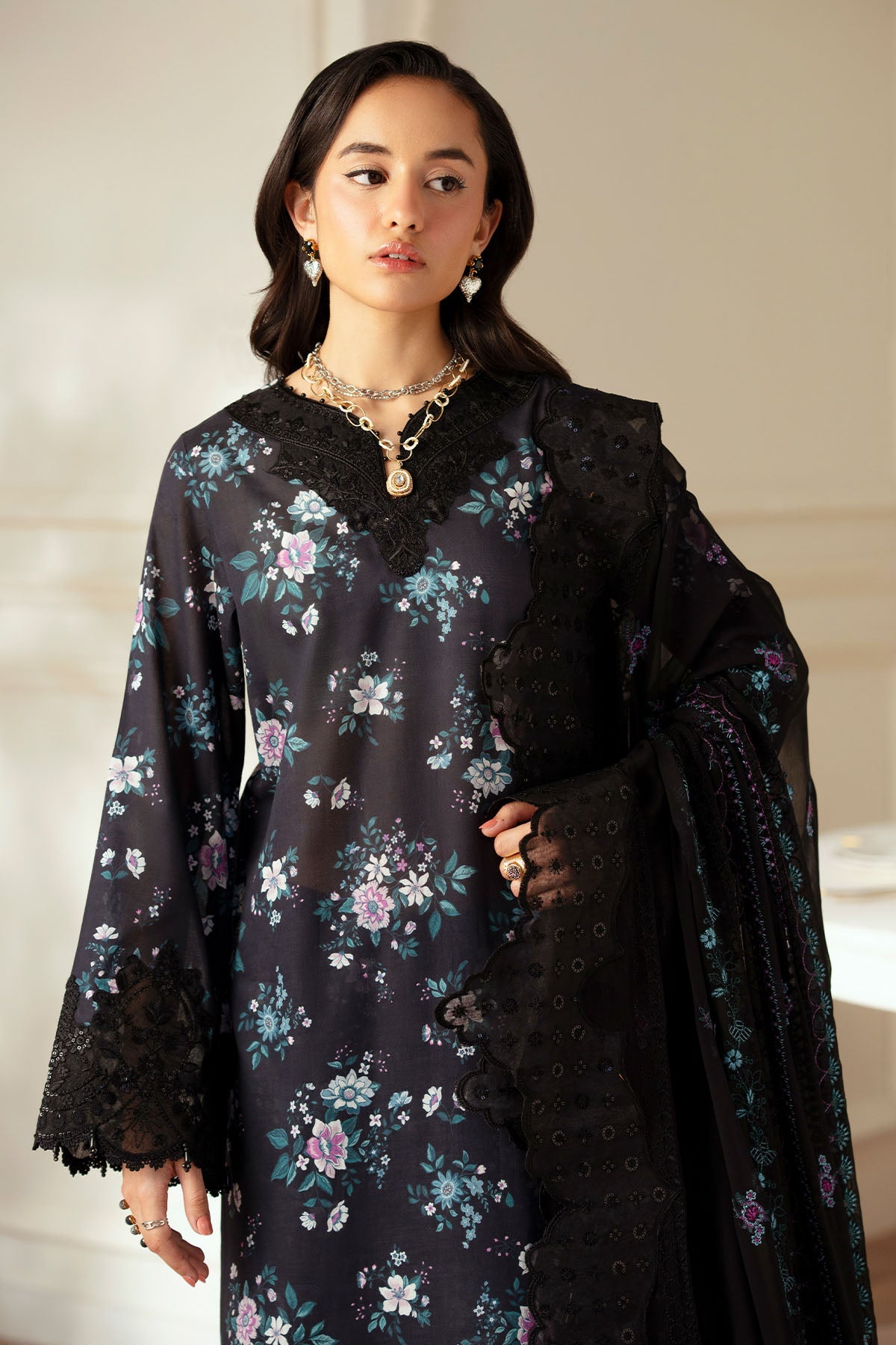 Nureh | Feya Eid Lawn | FE-04 -  Nureh Ladies Clothes - Original Designer Dress - House of Maryam