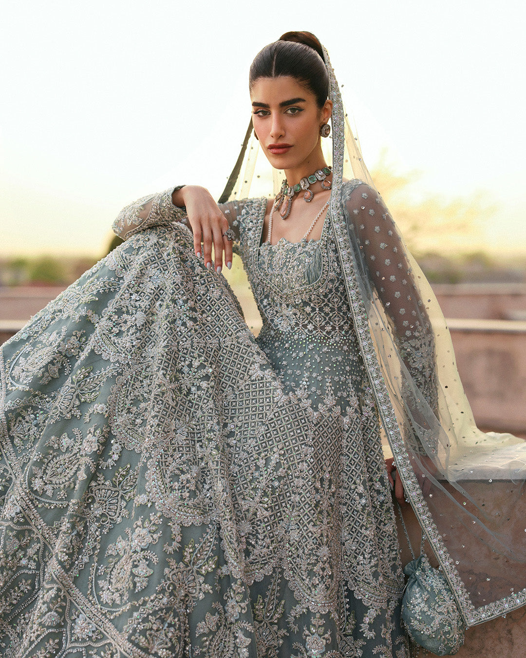 Faiza Saqlain | Averia Bridals | Dorien -  Faiza Saqlain Ladies Clothes - Original Designer Dress - House of Maryam