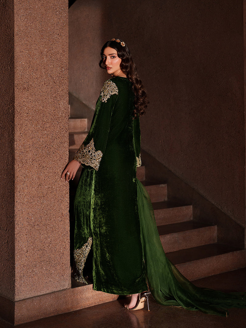 Caia | Luxury Velvet Edit 25 | Sage, image 2