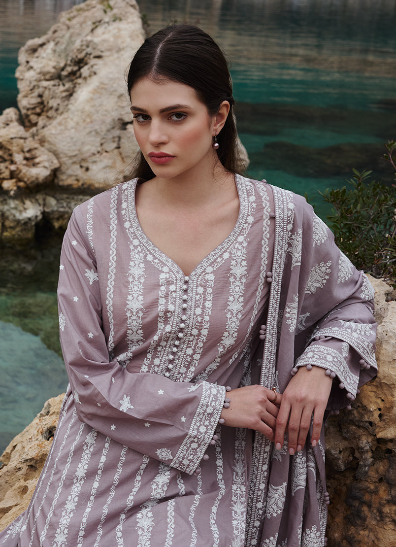 Image | Lawnkari 25 | Hazel -  Image Ladies Clothes - Original Designer Dress - House of Maryam