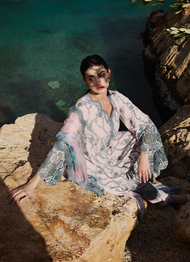Image | Lawnkari 25 | Nehir -  Image Ladies Clothes - Original Designer Dress - House of Maryam
