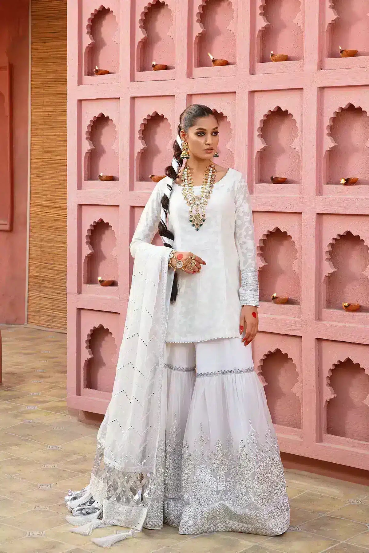 Nilofer Shahid | Nur e Subh Formals | Chandni -  Nilofer Shahid Formal - Original Designer Dress - House of Maryam