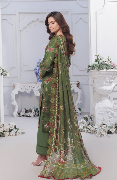 Al Zohaib | Applique Kari Cutwork Edit 25 | ACE-25-03 -  Alzohaib Ladies Clothes - Original Designer Dress - House of Maryam