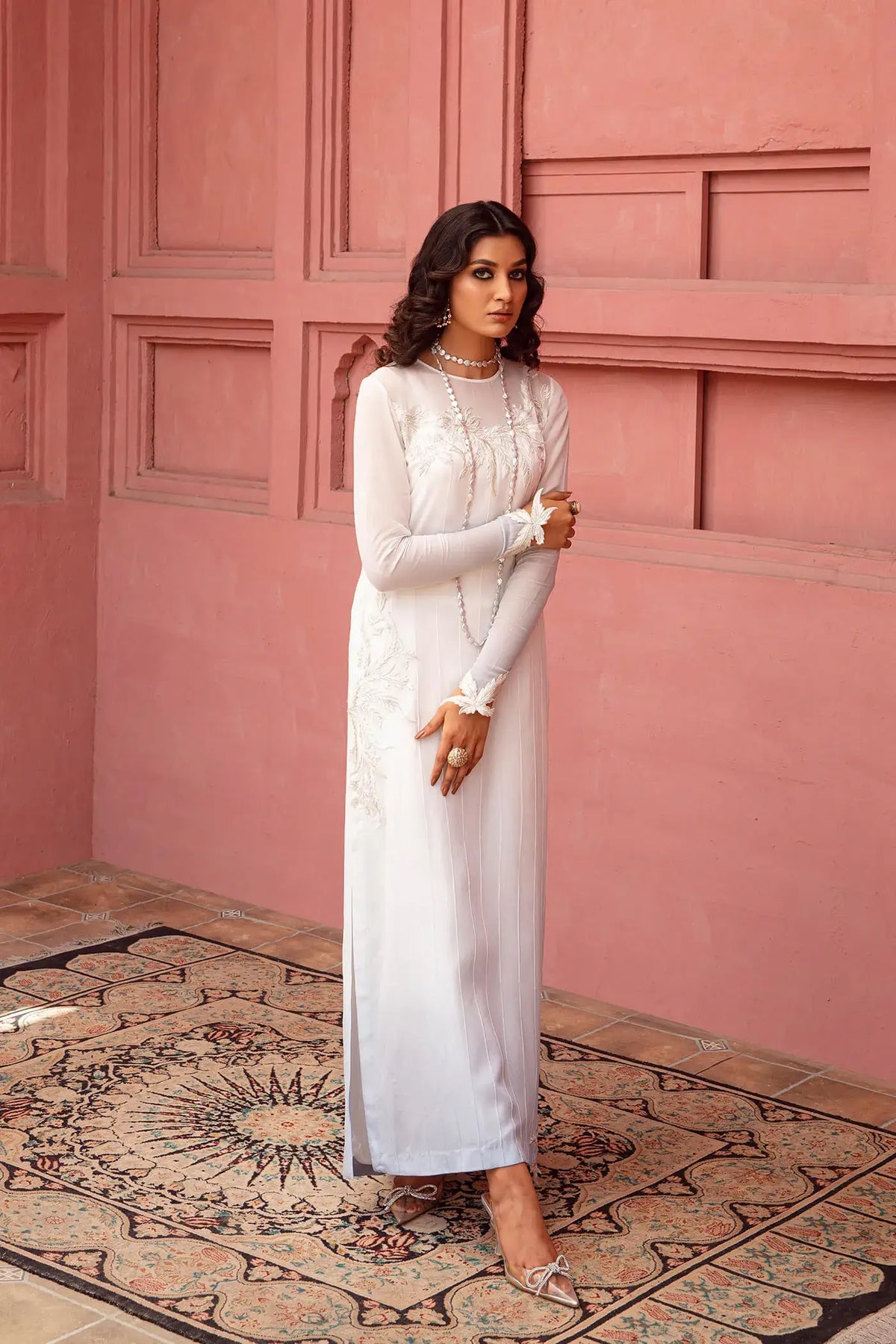 Nilofer Shahid | Nur e Subh Formals | Savera -  Nilofer Shahid Formal - Original Designer Dress - House of Maryam