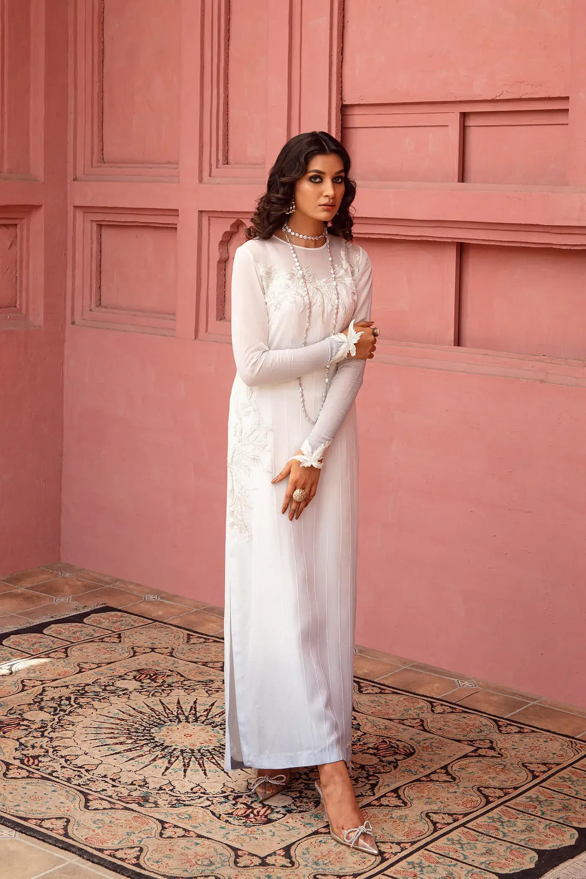 Nilofer Shahid | Nur e Subh Formals | Savera -  Nilofer Shahid Formal - Original Designer Dress - House of Maryam