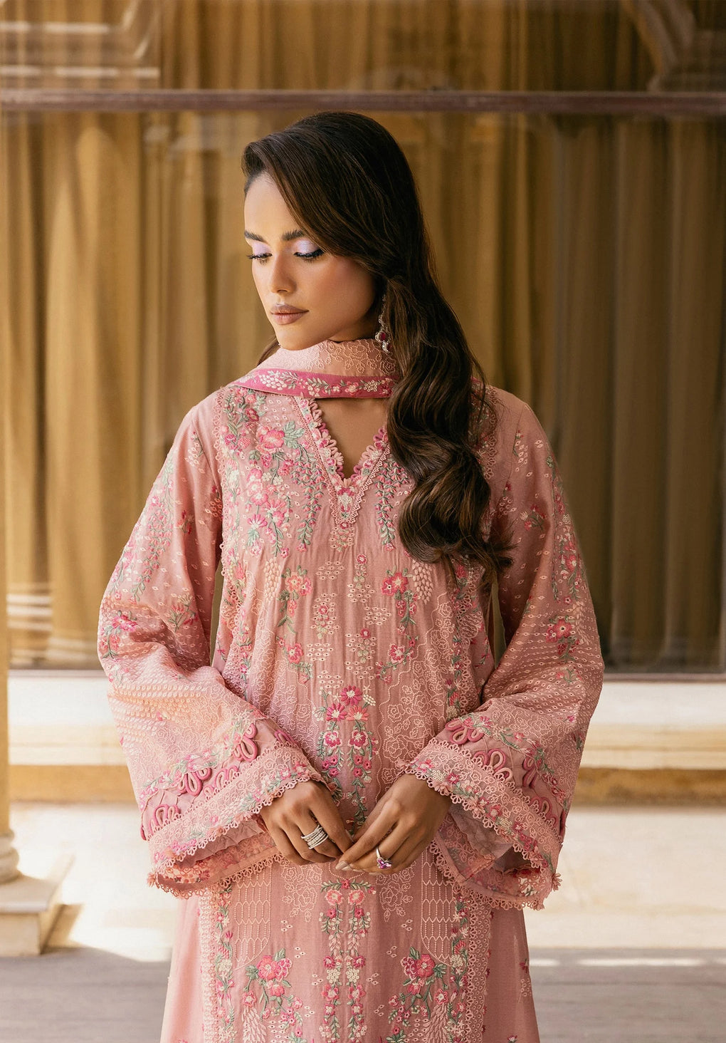 Elaf Premium | Luxury Winter 25 | EWK-3A DUSTYROSE, image 4