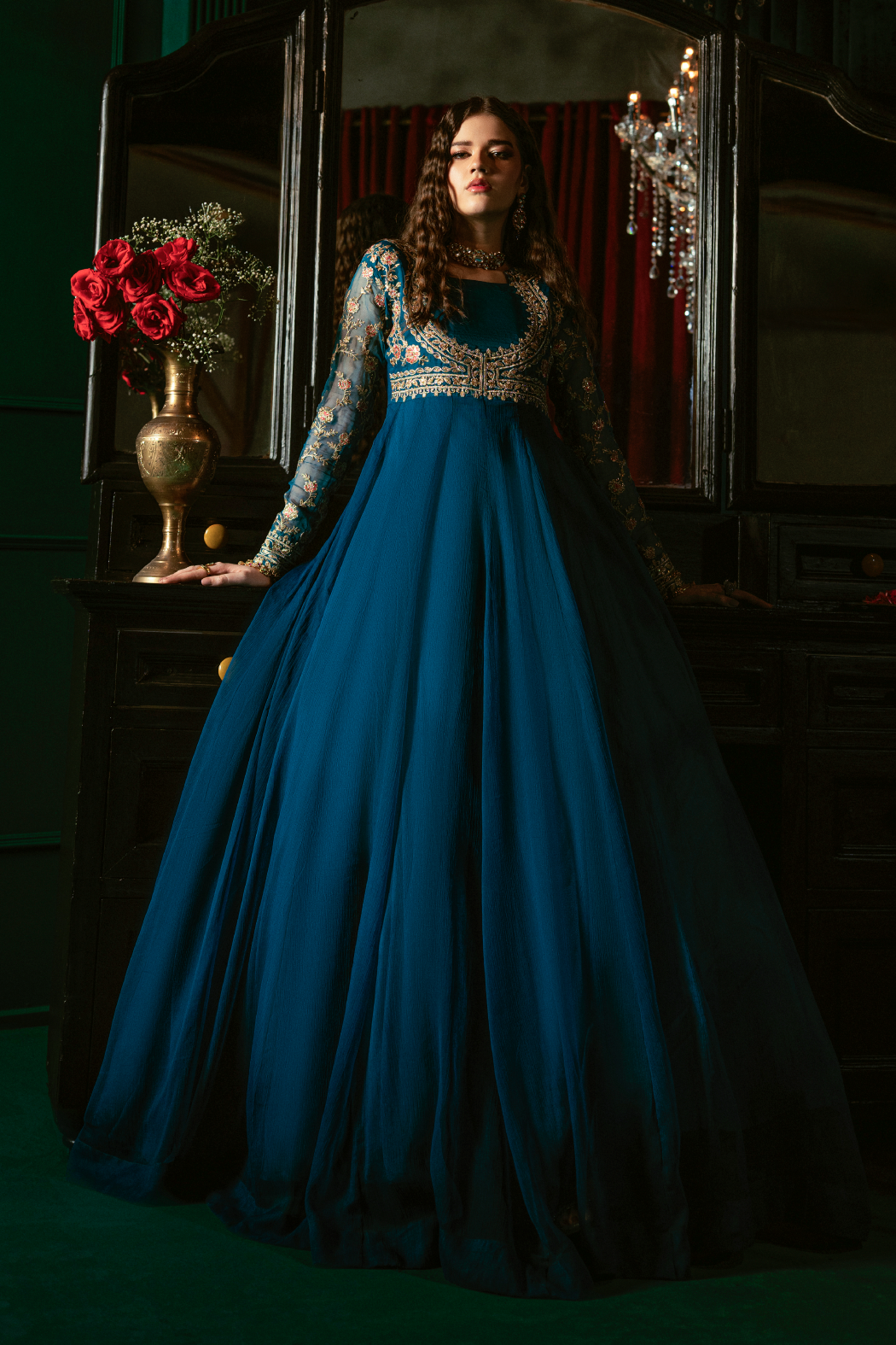 Hania & Umaimaz | Festive Collection | Mona -  Hania & Umaima  - Original Designer Dress - House of Maryam
