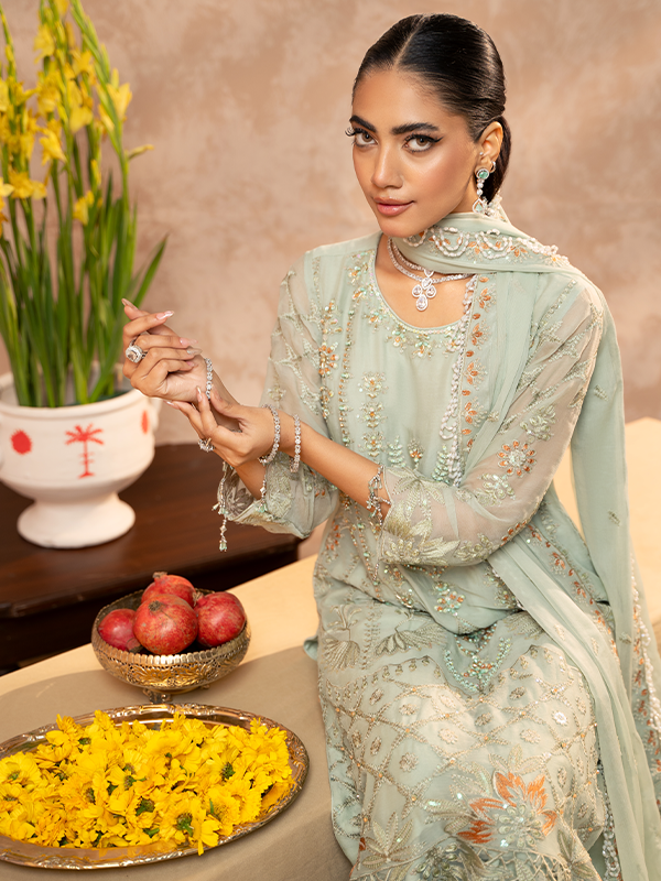 Zebtan | Zeenat Festive Collection | ZN-09 by Designer Zebtan - House of Maryam - Pakistani Designer Ethnic Wear in {{ shop.shopifyCountryName }}