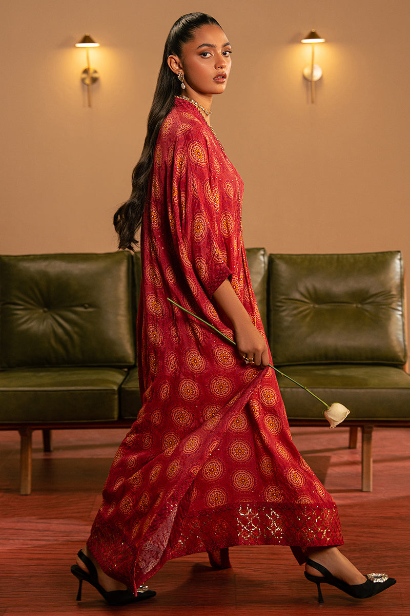Cross Stitch | Luxury Pret | Pinkspire Glow Embroidered Silk Shirt, image 10