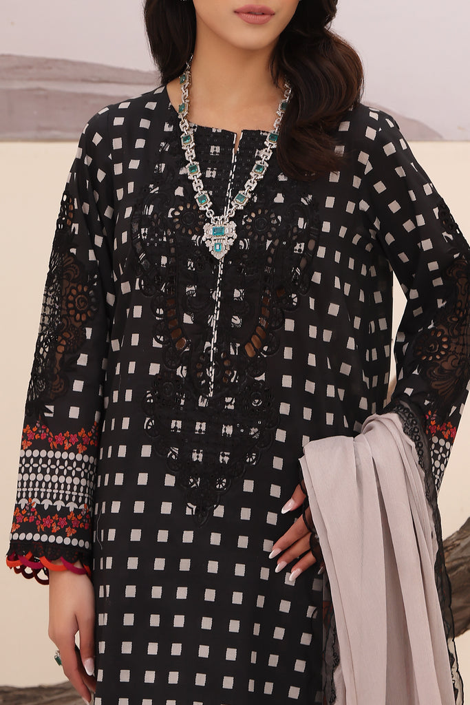 Charizma | Naranji Embroidered Lawn 24 | CN4-009 -  Charizma Luxury - Original Designer Dress - House of Maryam