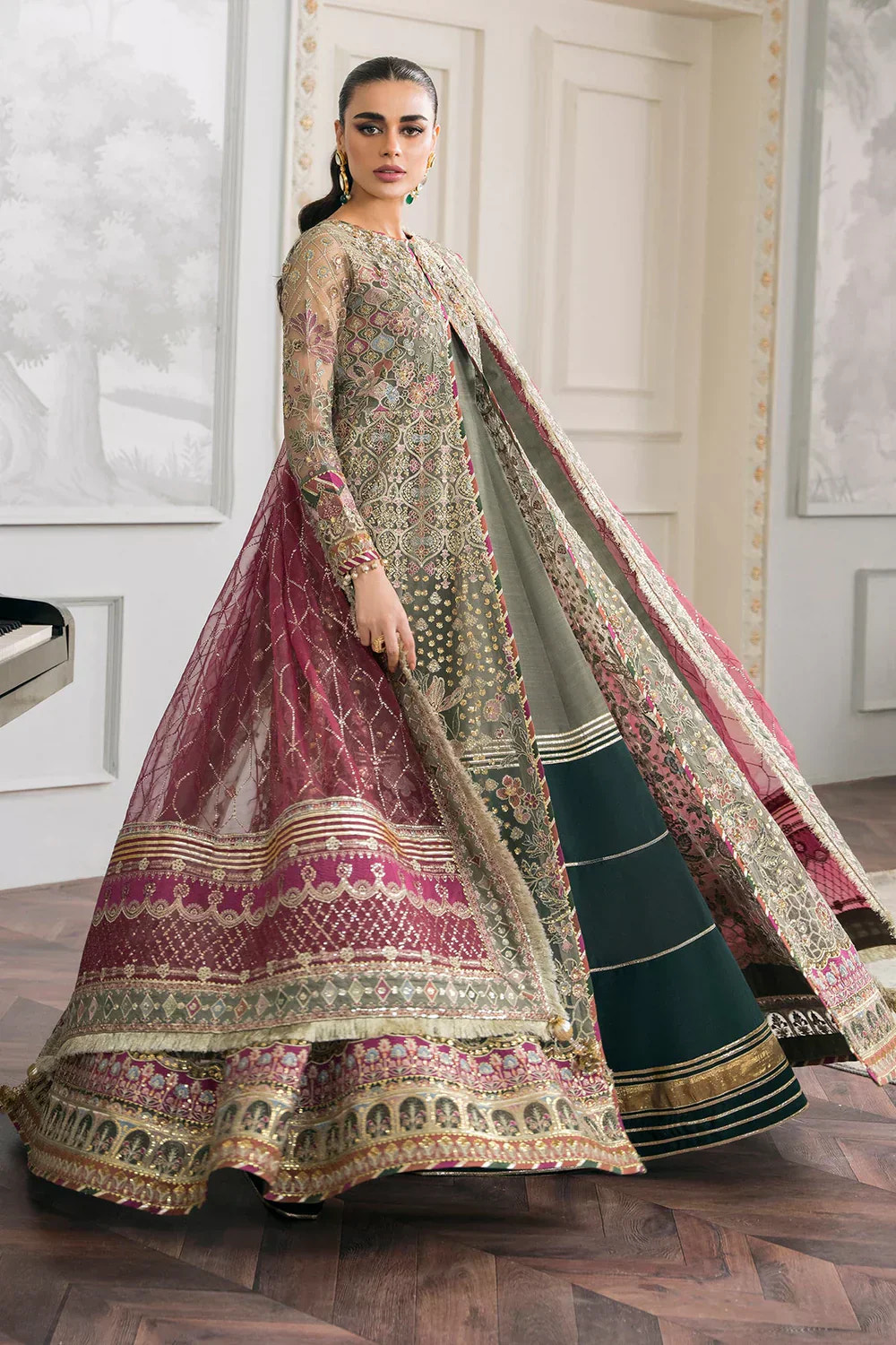 Baroque | Chantelle Embroidered Collection 2024 | CH12-02 -  Baroque Formal - Original Designer Dress - House of Maryam