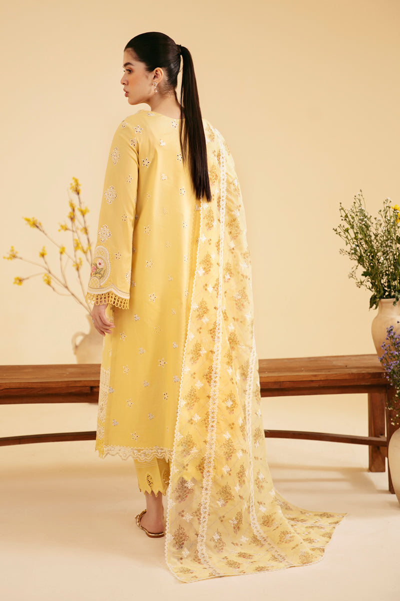 Qalamkar | Qlinekari Luxury Lawn | SQ-12 ZHAIN