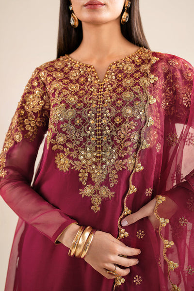 Baroque | Luxury Pret 24 | CHIFFON PR-916 -  Baroque Luxury - Original Designer Dress - House of Maryam